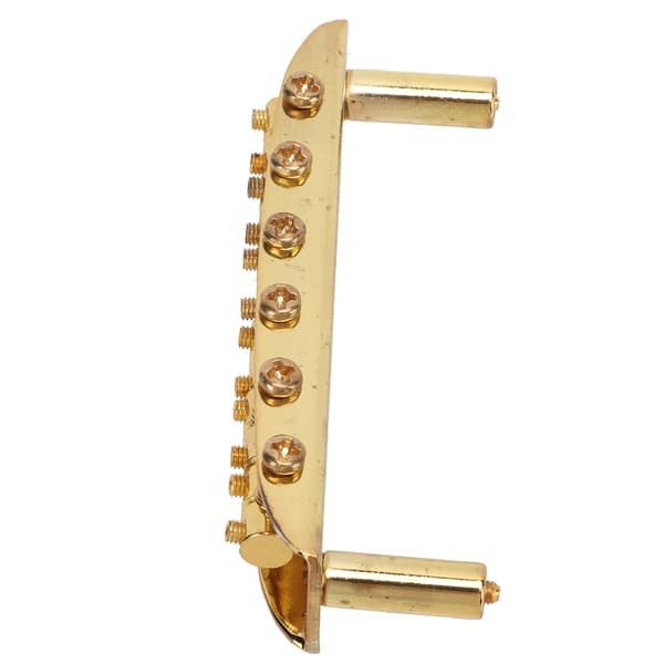 Elgitarrstall 6-strängad stränghållare Metallgitarrhårdvara för Jazzmaster Guld