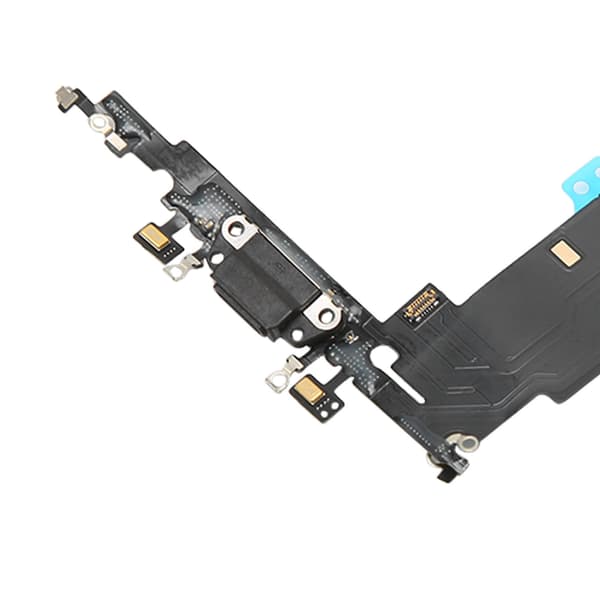 iPhone 8 Plus Opladningsport Udskiftning Flexkabel, USB-stik Dock, Sort