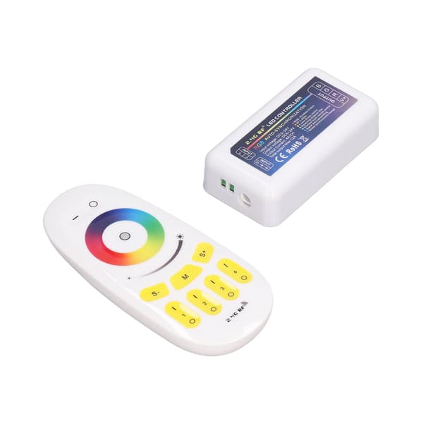 LED Controller DC524V 2.4G Quad Group Touch LED Strip Light Strip RGB Controller Kompatibel med MILIGHT