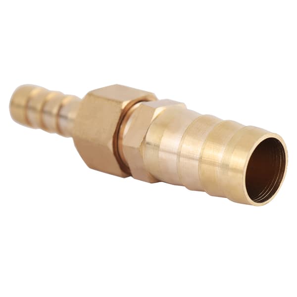 Messingfitting Slangestuds Reducerende Stik (8mm-16mm 1 stk)