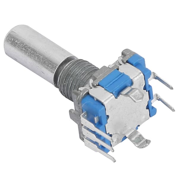 10 stk. EC11 Rotationskoder Kodningskontakt Digital Potentiometer med Kontakt 5 Pin