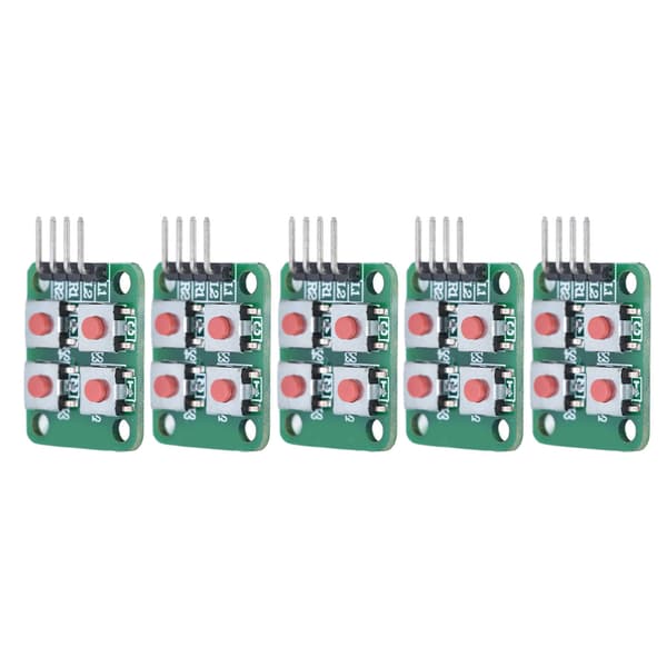 5 STK 2x2 Scan 4 Tastaturmodul Array Nøglekontaktmodul til elektrisk styring
