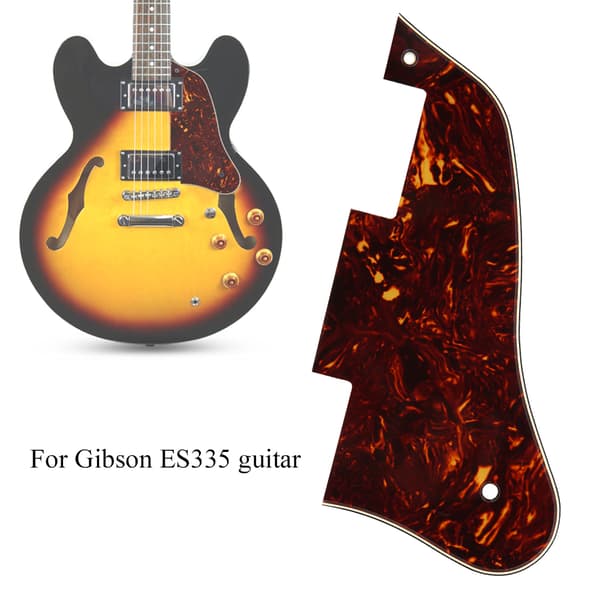 Elgitarr Scratchplate Skyddsplatta Instrumentdelar för Gibson ES-335