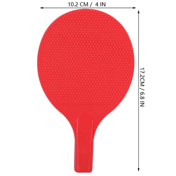 Bärbart bordtennisracketset för barn utomhus med 2 reservbollar