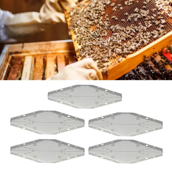 5 st bi-anti-flykt ram enhet bikupa utgångsbarriär biodlingsutrustning