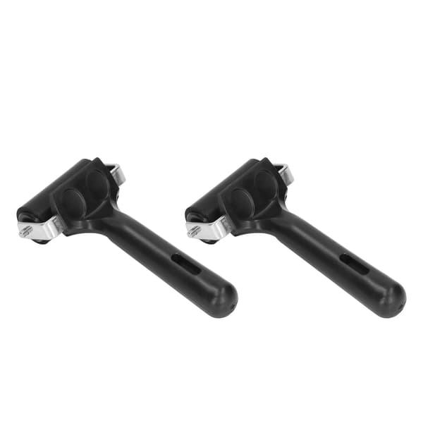 2-pack Brayer Roller 6 cm gummifärgrulle för tryck, målning, stämpling och hantverk