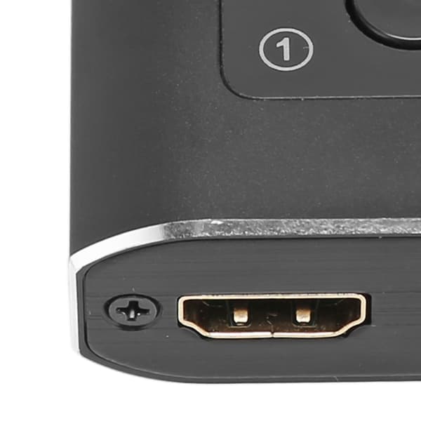 8K HDMI-switch 2-ind-1-ud, 48 Gbps tovejs-splitter til PS5 Xbox TV-streaming