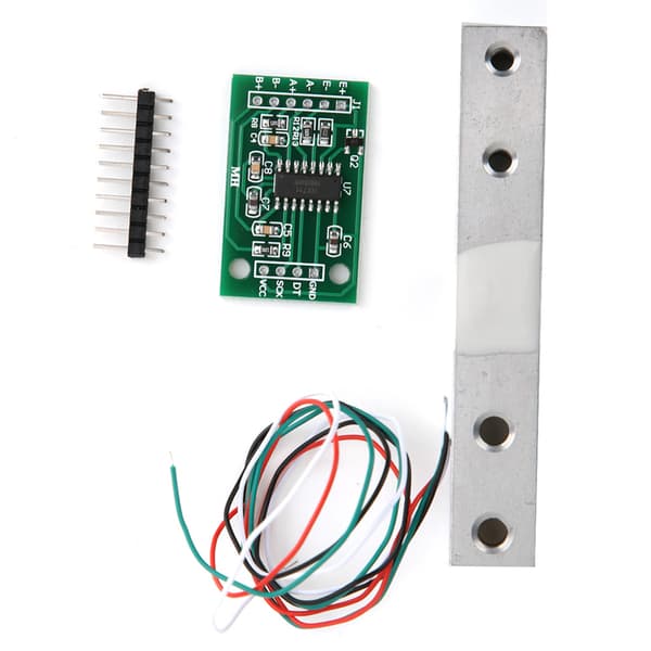 5KG Viktsensor HX711 Modul Hög Noggrannhet Elektronisk Våg Tryck Tillbehör