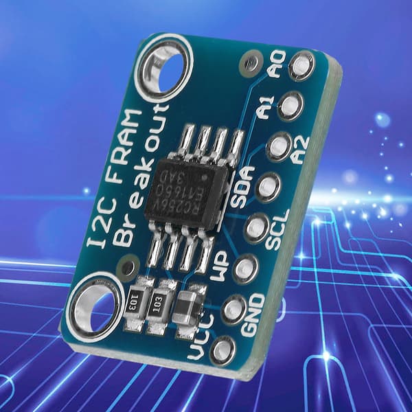 MB85RC256V Hukommelse 32KB I2C Ikke-flygtig FRAM Breakout Board