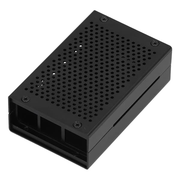 Kabinet til Raspberry Pi 4 Model Aluminiumlegering Kølende Beskyttelsesskal Mikrocomputerdele