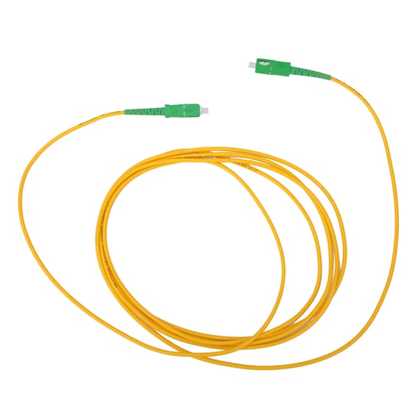 2 STK Fiberoptisk Patchkabel Single Mode & Single Core SC/APC SC/APC SM-G652D OS2 3 Meter