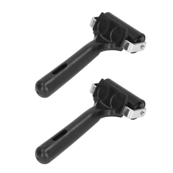 2-pack Brayer Roller 6 cm gummifärgrulle för tryck, målning, stämpling och hantverk