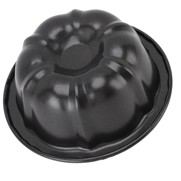 4-pack små flanformar runda puddingbakformar non-stick 4 tum pumpakaksformar för bageri