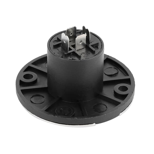 10x Cirkulær Metal EU-stil 4-bens XLR Audio Adapter Hun Panelmontering