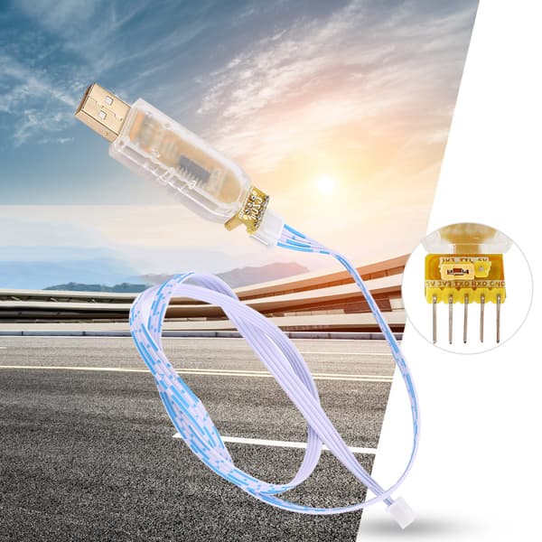 USB til TTL Modul PLC Programmeringskabel Adapter Konverter