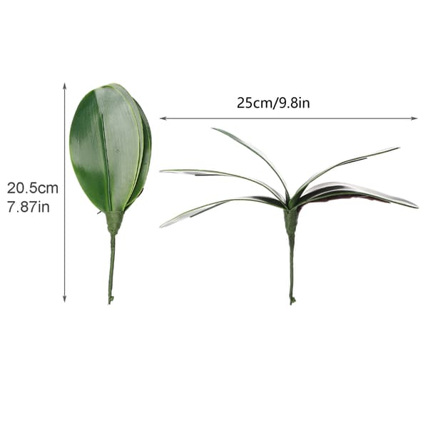 Phalaenopsis Löv Orkidélöv Bröllop Heminredning Simulering Växter