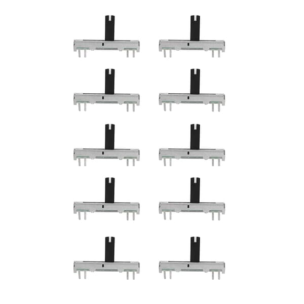 10 stk. B50K skyde-potentiometer til guitar