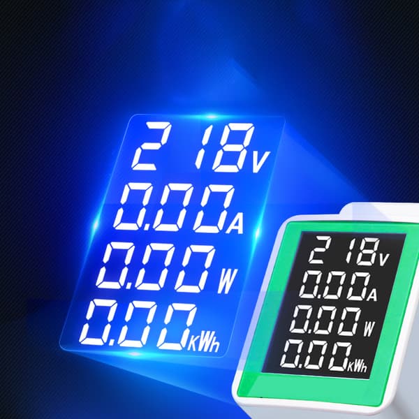 Amperemeter Voltmeter Multifunktionell Digital Spänningsströmmätare Testare AC 50-300V 100A