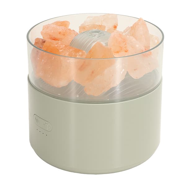 Krystal Salt Aroma Diffuser Lampe 200ML Farverig Multifunktionel Luftfugter DC5V til Hjemmet Grøn
