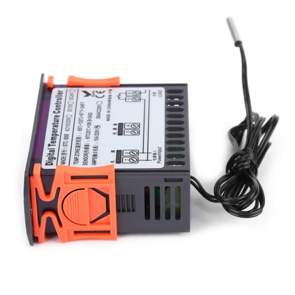 STC-3000 110V-220V Touch Digital Temperaturregulator Termostat Med Sensor (10A)