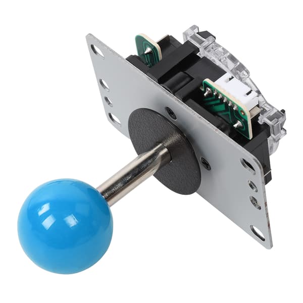 DIY Arkadjoystick & Knapp Rocker Kit för Raspberry Pi PC Spelmaskin Blå