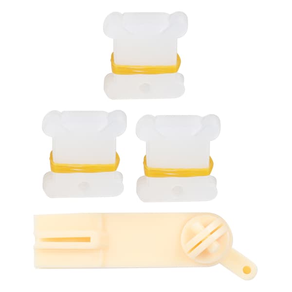 Korsstingstråd Organizer Kit med Plastspoler og Manuelt Vikleværktøj