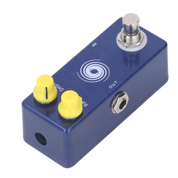 Multi-effekt elektrisk guitarpedal aluminiumslegering til live scene DC 9V 12mA