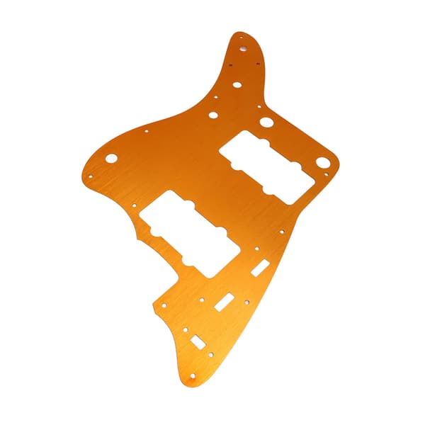 Elgitarr Aluminiumlegering Scratchplate Guld Snabbmonterad Anti-Rep Reserv 1-Pack