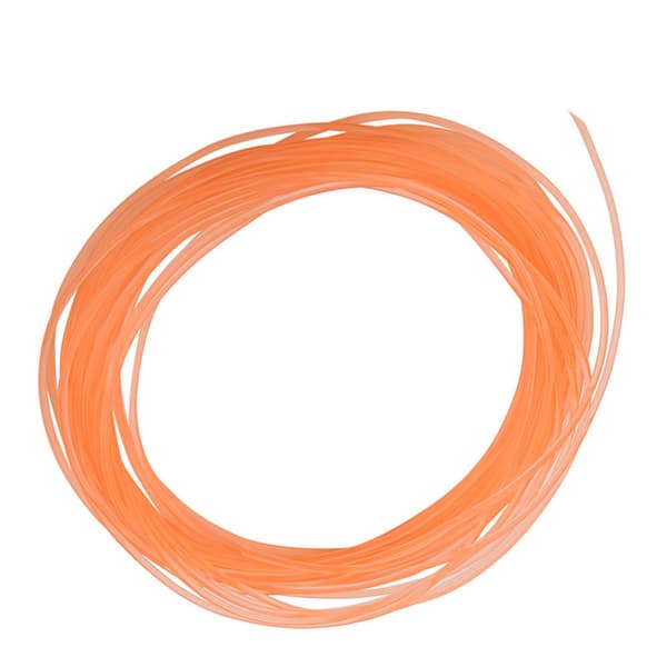 Orange glat overflade PU polyurethan rundrem til drivtransmission (2mm*10m)