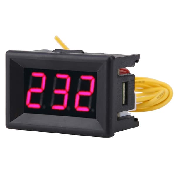 1 stk. Digital 0,36\" LED Display Voltmeter AC Spændingsmåler Panel 70-380V
