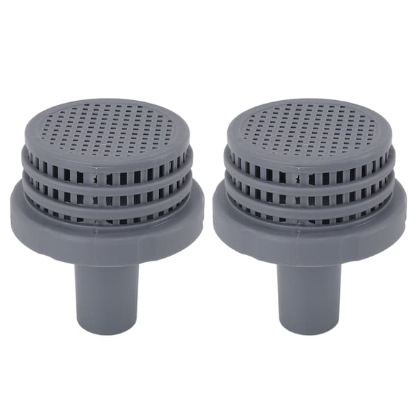 2-pack plastpoolsilkoppling 11070 11072 reservdel för Intex 25022E poolvattenutlopp