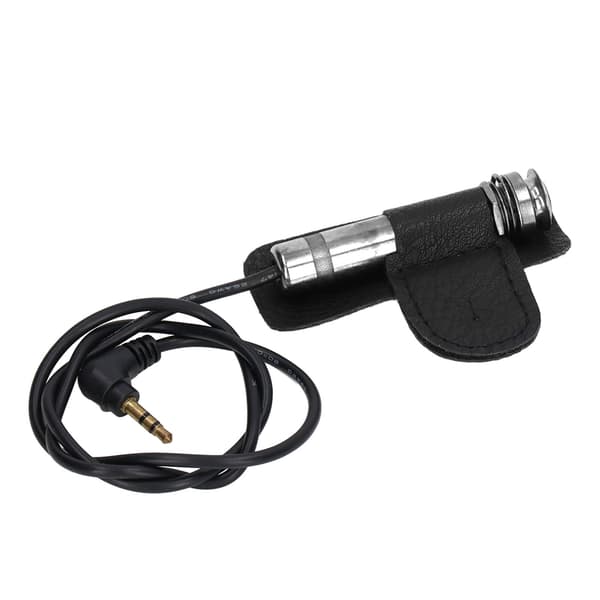 Silver Metall Akustisk Gitarr Pickup Transducer Reservtillbehör för Stränginstrument