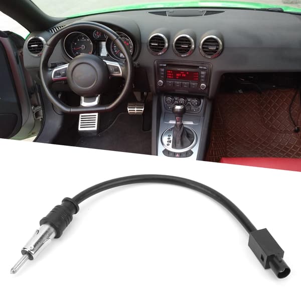Bilradio Antenne Adapter Kabel Sort Reparation Reservedel til Chrysler