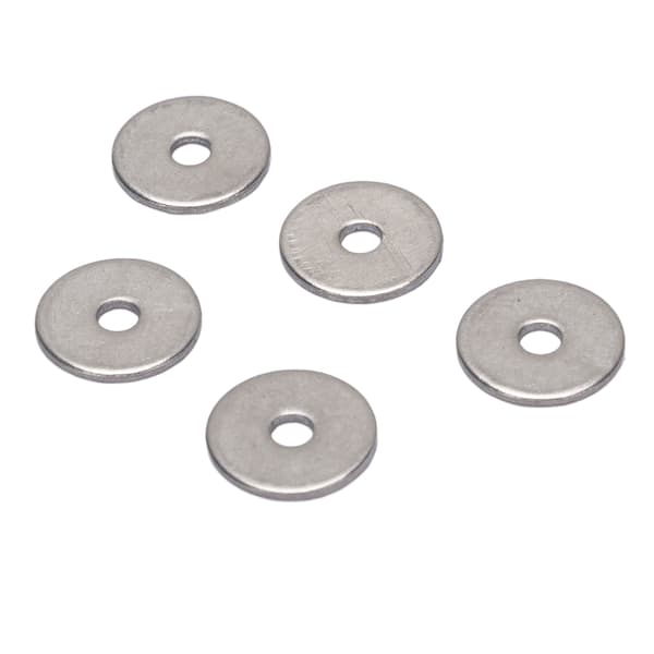 Rustfrit Stål M2 Fladskive Sortiment 500 stk., 2.5x10x0.5mm Metrisk Boltafstandsæt til Præcisionshardware
