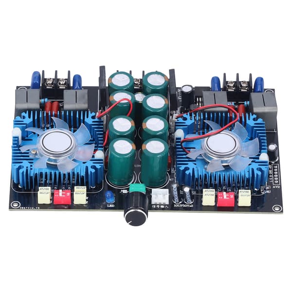 TDA8954TH 2-kanals digital lydforstærkermodul 350W med køleventilator
