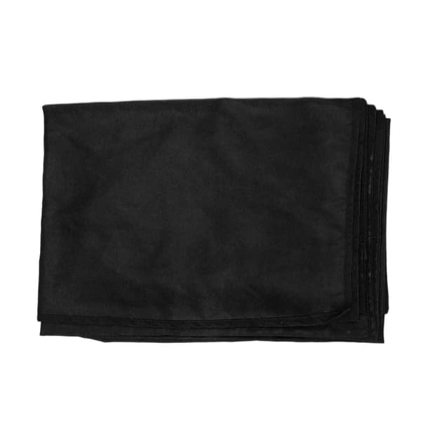 Fotobaggrund Blød Polyester Krølfri Studiebaggrund til Fotoboksfester Sort 4.9x9.8ft