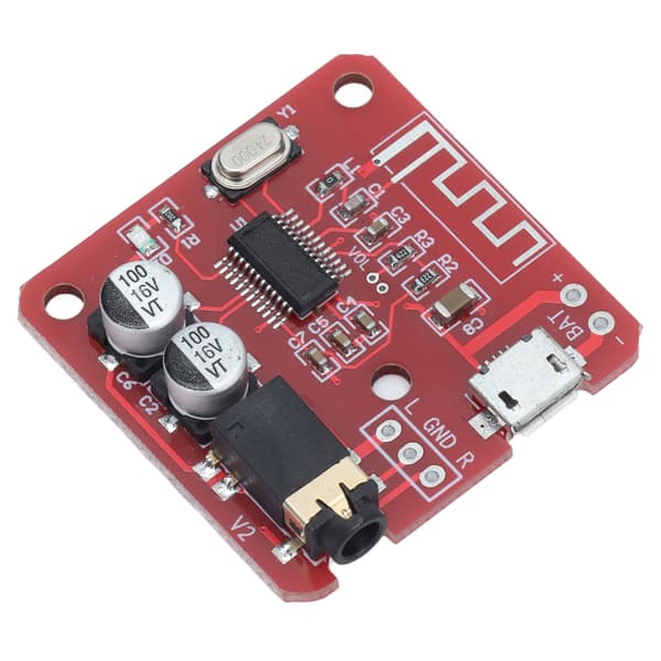 Bluetooth Audio Receiver Board 5.0 HD Audio MP3 Lossless Decoder Trådløs Transmission XH‑A250