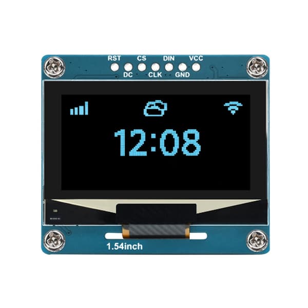 1.54\" OLED Display Modul 4Pin SPI I2C 128x64 SSD1309 til Raspberry Pi STM32