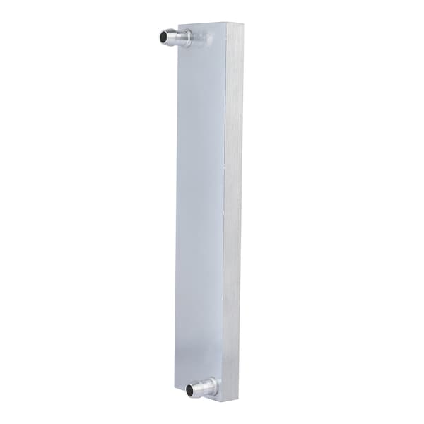 Aluminium Vandkøleplade 40x200mm Væskekøler Køleplade til PC
