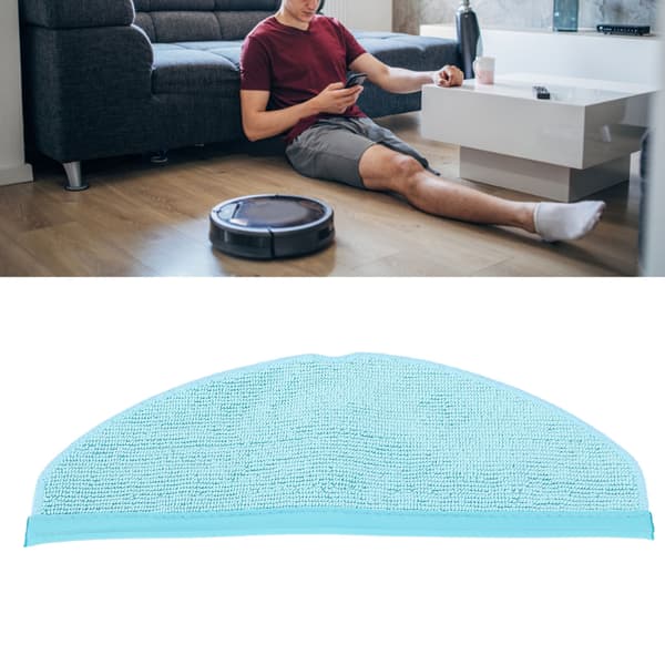 3-pack moppdukar, reservdukar för Cecotec Conga 8090 9090 dammsugare