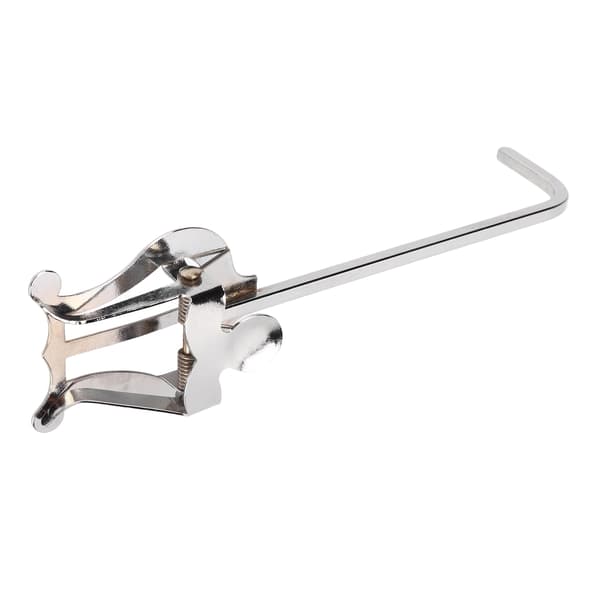 Saxofon Noder Stativ Clips Kompakt Stilfuld Metal Noder Stativ Sideholder Sølv 1 Pakke til Noder Opskrifter Foredrag