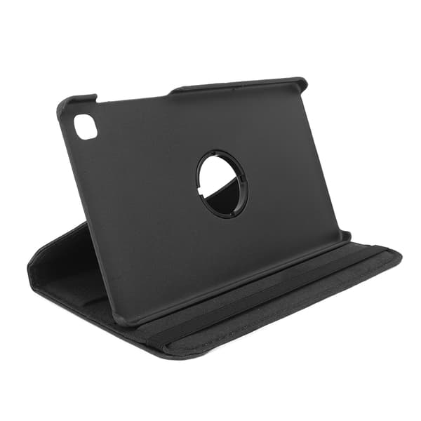 Roterbart tablet-etui, kunstlædercover til Galaxy Tab A7 Lite T220 T225 8.7\", sort