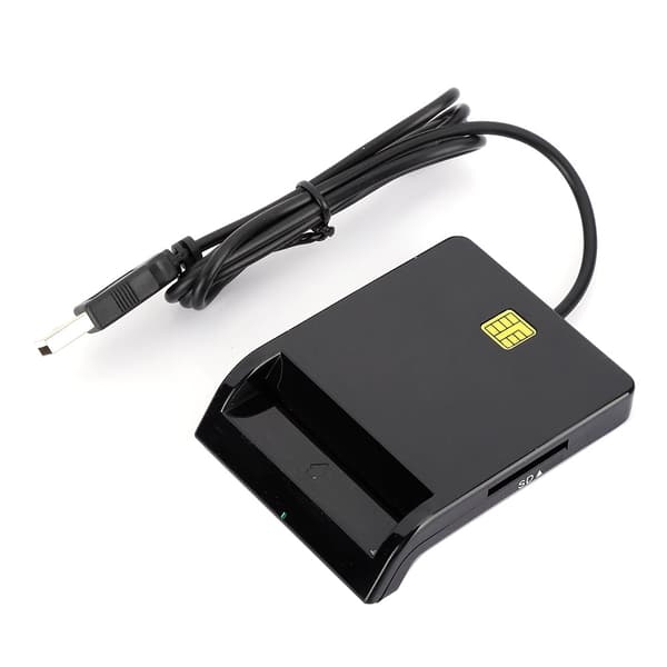 USB 2.0 Multi-Port Kortlæser til M2, MS, Bank, ID, SIM Hukommelse & CAC Smartkort