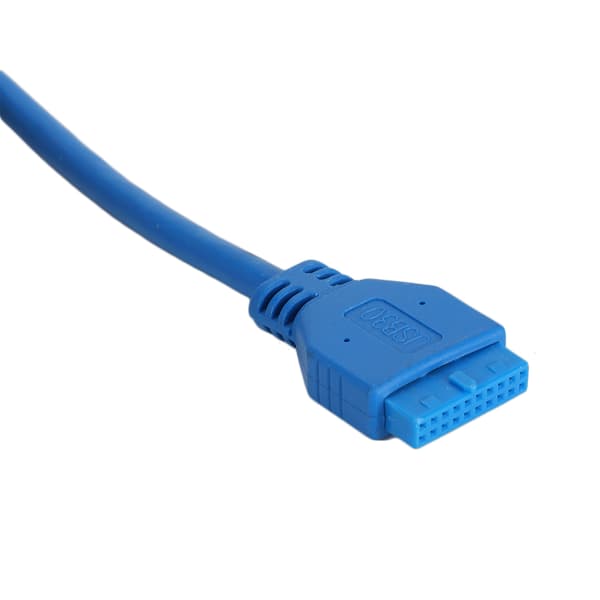 PC-kabinet frontpanel USB 3.0 & 2.0 lydport-hub med ledninger til computertårn