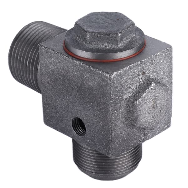 90 Luftkompressor Backventil Envägs Gjutjärns Backventil 10mm Armbåge för Luftkompressordelar