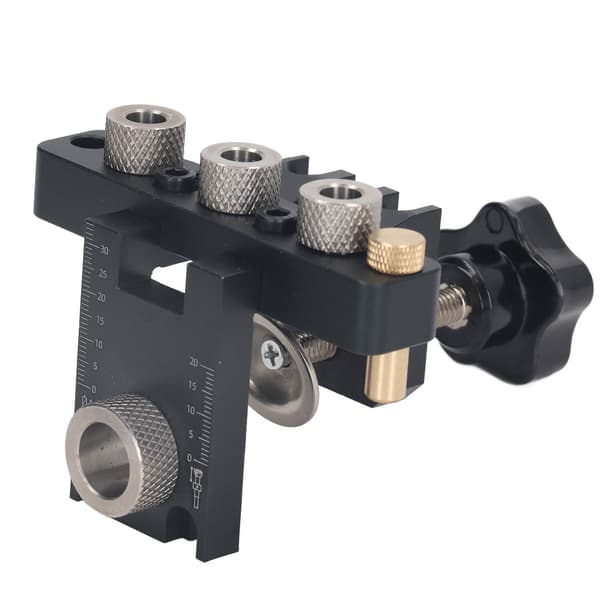 Dyveljig Borekit Aluminiumlegering Boredybde Justerbar Dyvelboreguidekit