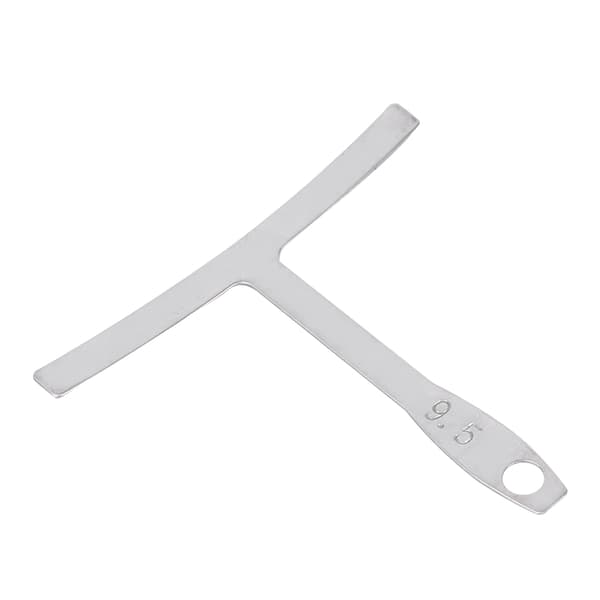 9 st universella understrängsradie-mätare för gitarrbasstall greppbräda sadel 7.25''~20''