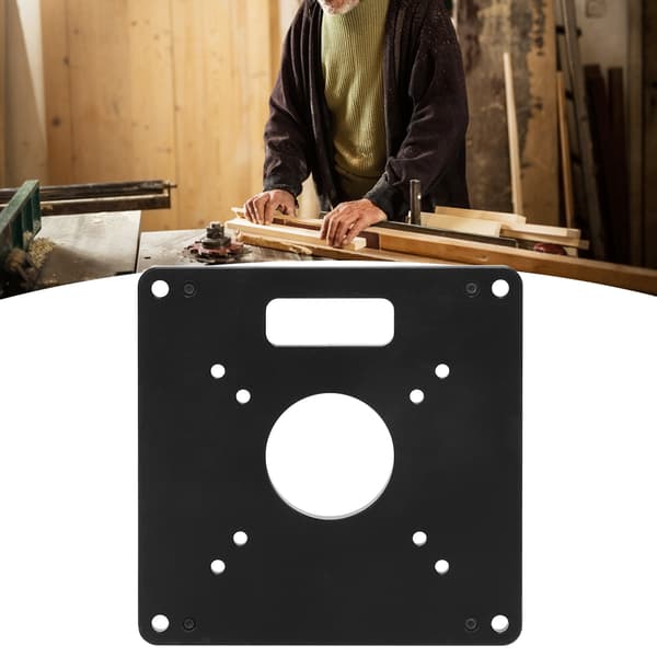 Fræseplade til træbearbejdningsmaskine, bundplade, hardwaretilbehør, aluminiumslegering