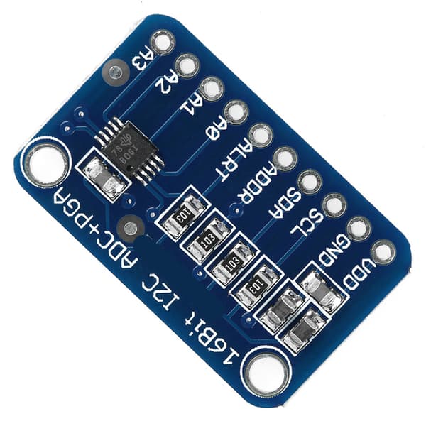 1 stk. 16-bit I2C ADC udviklingskort analog til digital konverteringsmodul