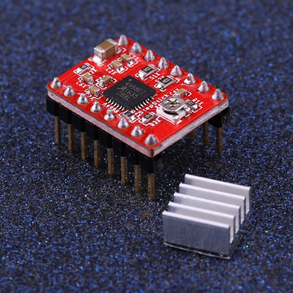 A4988 Stepping Stepper Trinmotor Driver Modul 3D Printer Dele